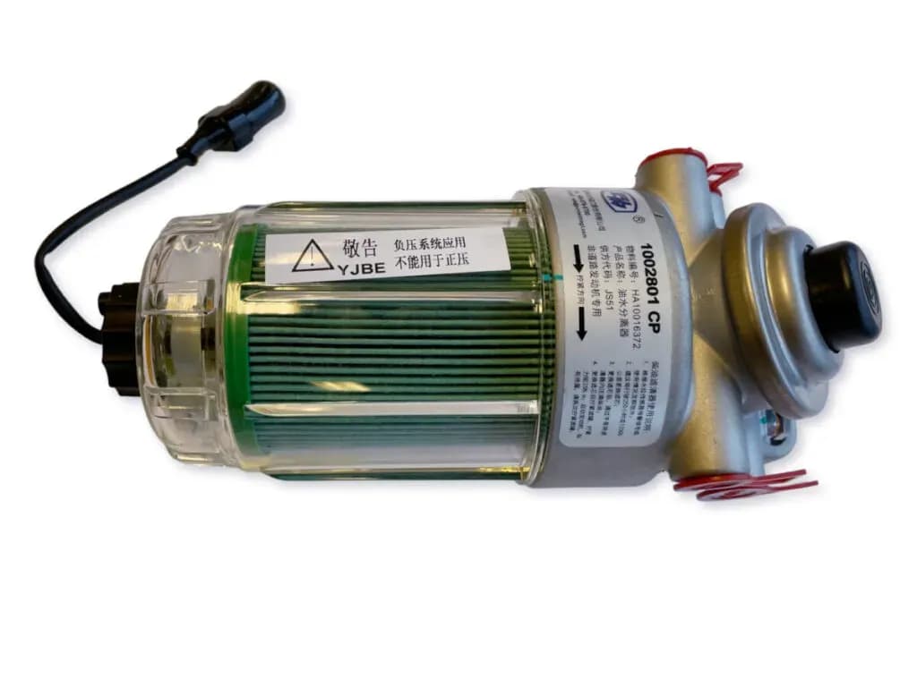 Dieselfilterhus med Pump